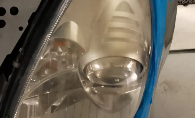 Rénovation d'optique sur mercedes SLK , Bron, BECAR'S Detailing