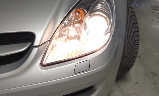 Rénovation d'optique sur mercedes SLK , Bron, BECAR'S Detailing