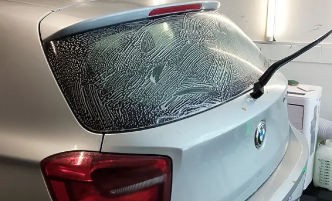 Pose film teinte bmw 118d, Bron, BECAR'S Detailing