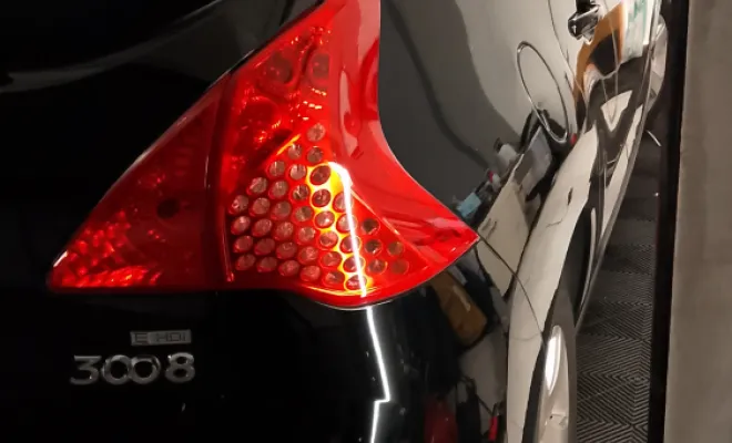 Poly-lustre sur Peugeot 3008 noir a bron, Bron, BECAR'S Detailing